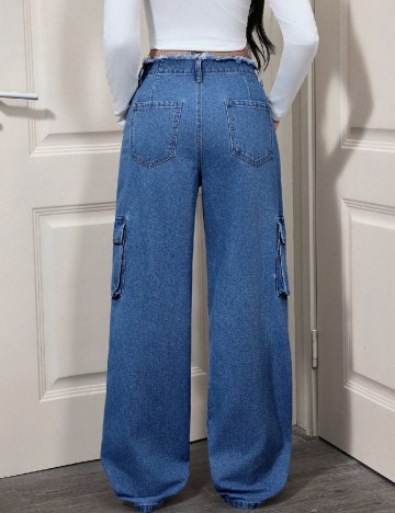 Blugi SHEIN, albastru