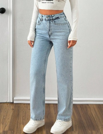 Blugi SHEIN, albastru