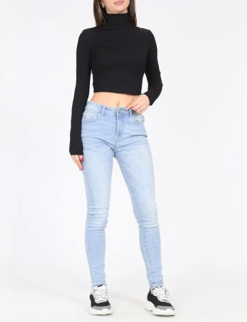 Blugi Bershka, albastru