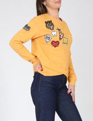 Bluza Bershka, galben