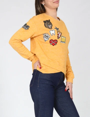 Bluza Bershka, galben