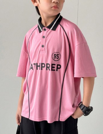 
						Tricou Shein Kids, roz