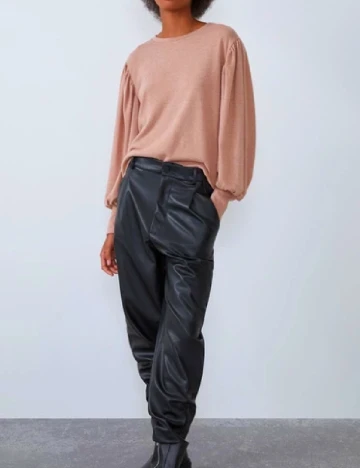 Bluza Zara, roz pudra