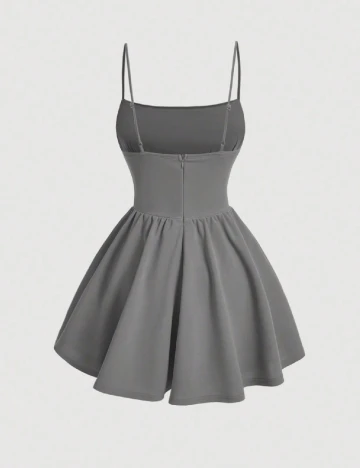 Rochie scurta SHEIN, gri