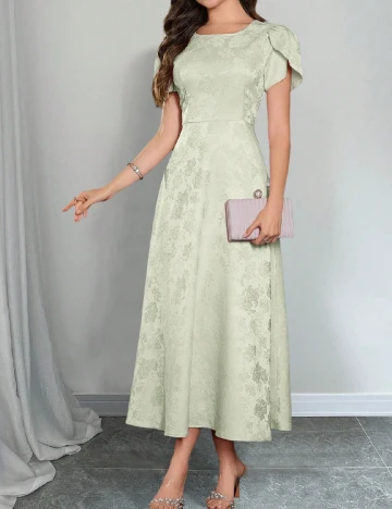 Rochie medie SHEIN, verde