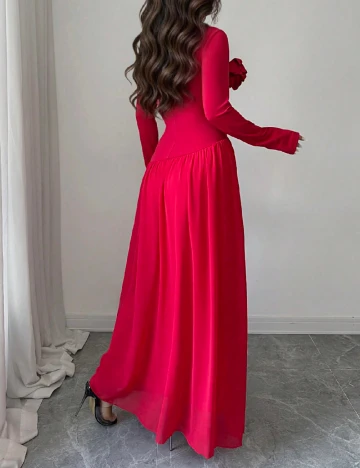 Rochie lunga SHEIN, rosu