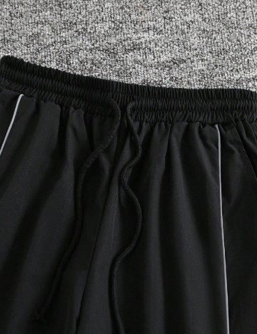 Pantaloni Shein Kids, negru