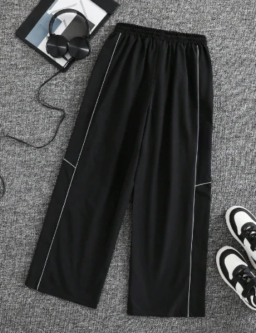 Pantaloni Shein Kids, negru