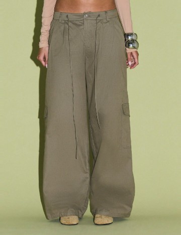 Pantaloni KIZN, verde