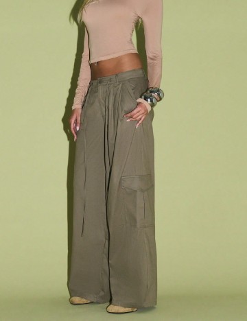 Pantaloni KIZN, verde