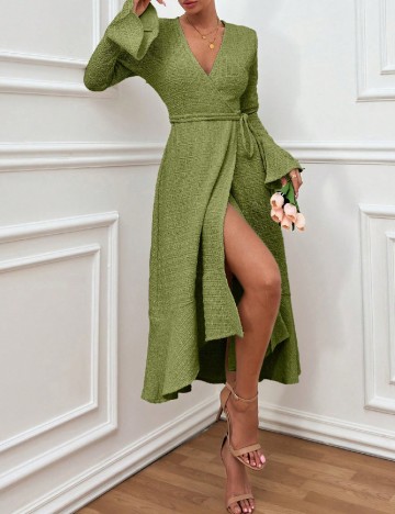 Rochie medie SHEIN, verde