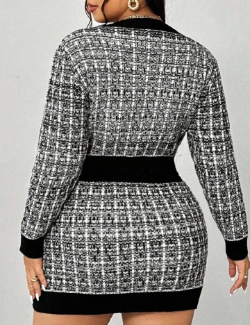 Compleu SHEIN CURVE, negru