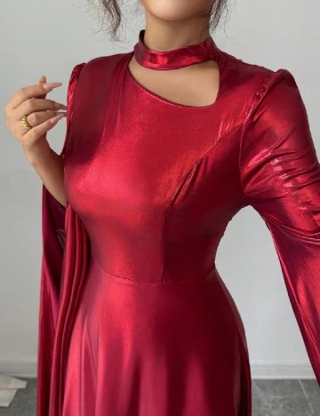 Rochie lunga SHEIN, rosu