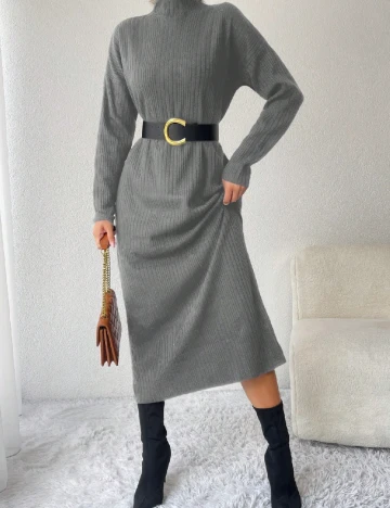 Rochie medie SHEIN, gri