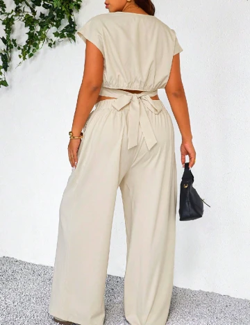 Compleu SHEIN CURVE, crem