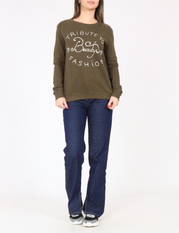 Bluza Bershka, verde