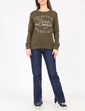 Bluza Bershka, verde