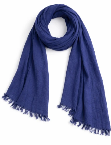 Esarfa Pull&Bear, albastru