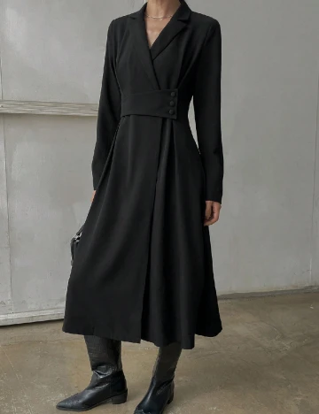 Rochie medie Dazy, negru