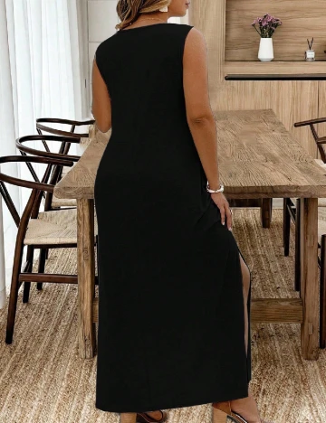 Rochie lunga SHEIN CURVE, negru