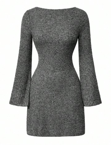 Rochie scurta SHEIN, gri