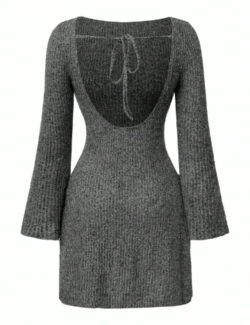 Rochie scurta SHEIN, gri