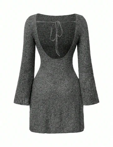 Rochie scurta SHEIN, gri