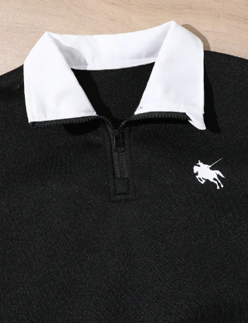 Bluza Shein Kids, negru