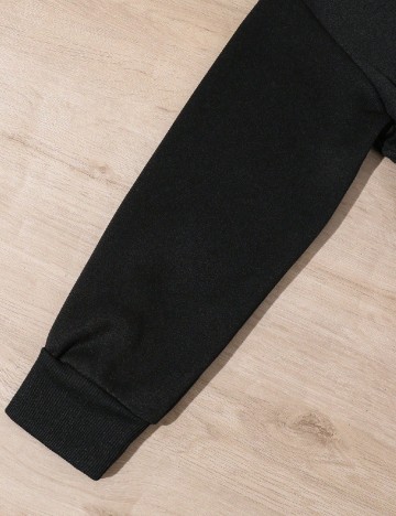 Bluza Shein Kids, negru