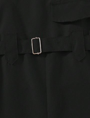 Salopeta Shein Kids, negru