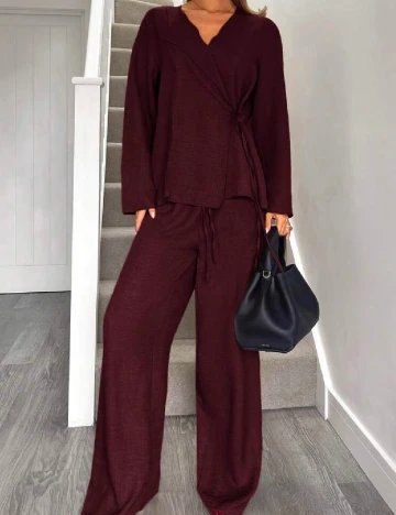 Compleu SHEIN CURVE, visiniu