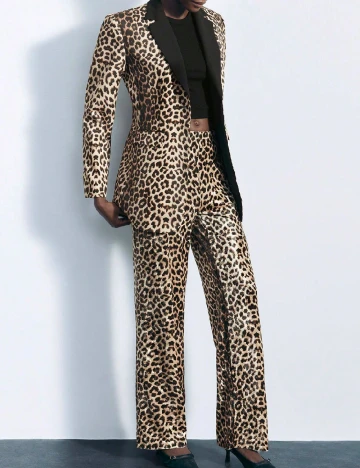 Sacou SHEIN, animal print