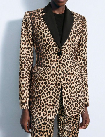 Sacou SHEIN, animal print