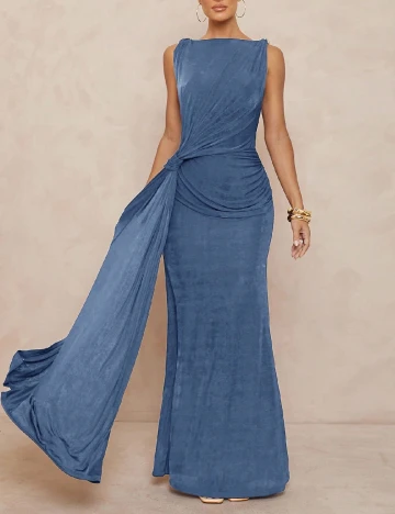 Rochie lunga SHEIN, albastru