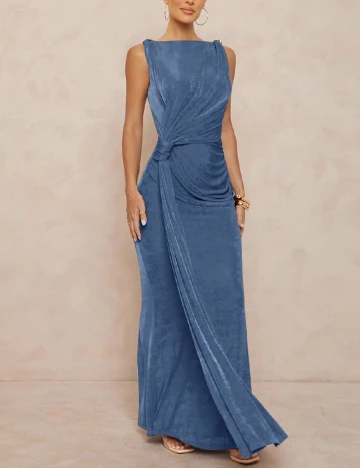 Rochie lunga SHEIN, albastru