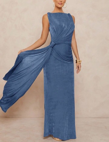 Rochie lunga SHEIN, albastru