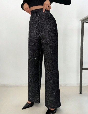 Pantaloni SHEIN, negru