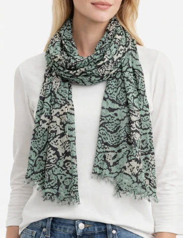 Esarfa Bershka, mix culori