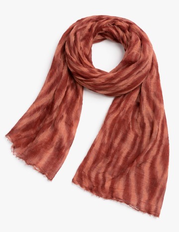 Esarfa Pull&Bear, maro