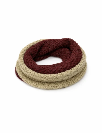 Fular Circular Bershka, bej