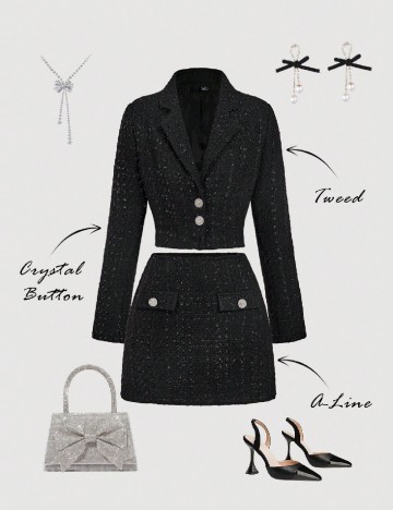 Compleu SHEIN, negru