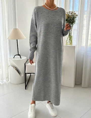 Rochie medie SHEIN, gri