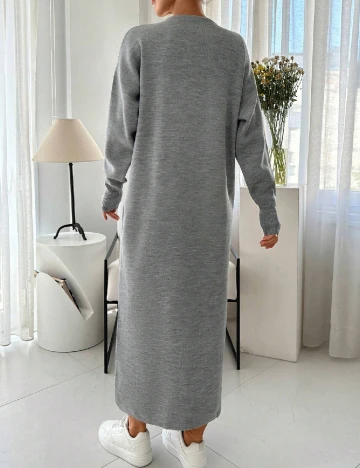 Rochie medie SHEIN, gri