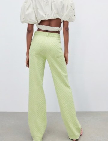 Pantaloni Zara, verde