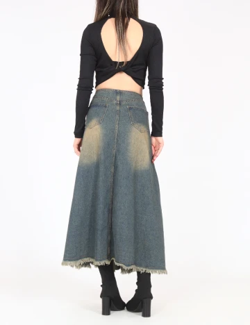 Fusta Dazy, albastru