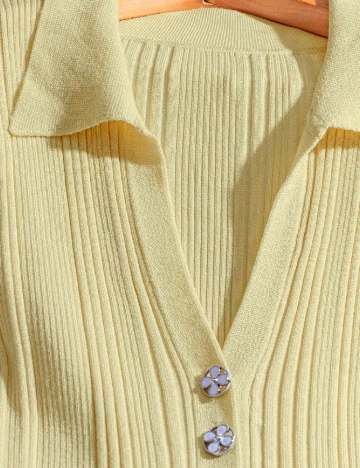 Rochie medie SHEIN, galben