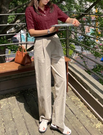 
						Tricou Dazy, visiniu