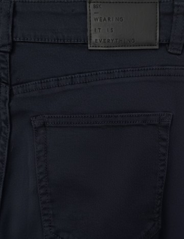 Pantaloni Bershka, bleumarin