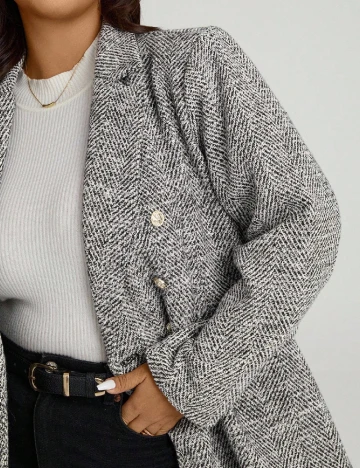 Sacou SHEIN CURVE, gri