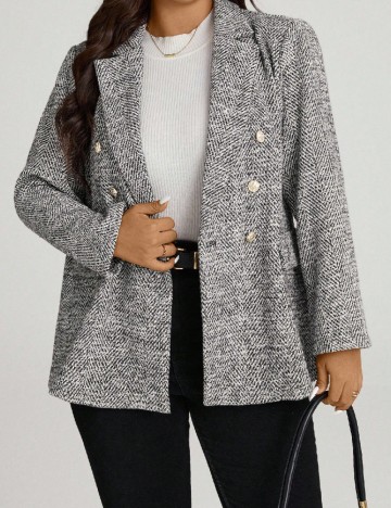 Sacou SHEIN CURVE, gri